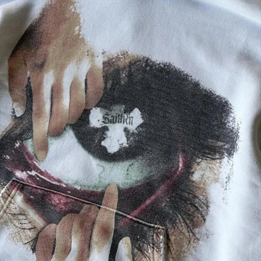 Woman Sweatshirts Streetwear Y2K Hoodie Aesthetics Graphic Print Clothes Oversized Pullover Hoodie Sweatshirt Fall Clothes