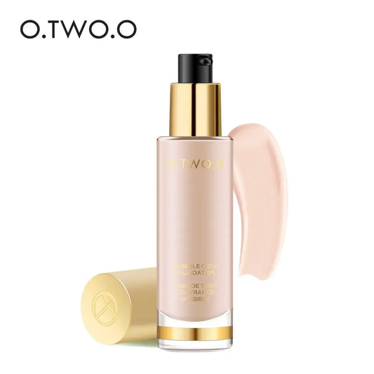 O.TWO.O Liquid Foundation for Face Base r Moisturizer Face Corrector  Makeup WaterproofFace Concealer Cosmetics 8 Colors