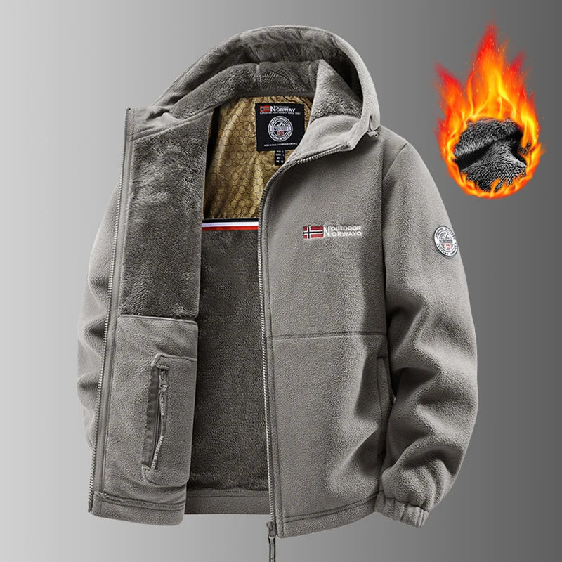 Men Heated Jacket Winter Polar Fleece Jacket Men Thermal Fleece Tactical Sports Coat Militar Softshell Hiking Outdoor Army Jacke